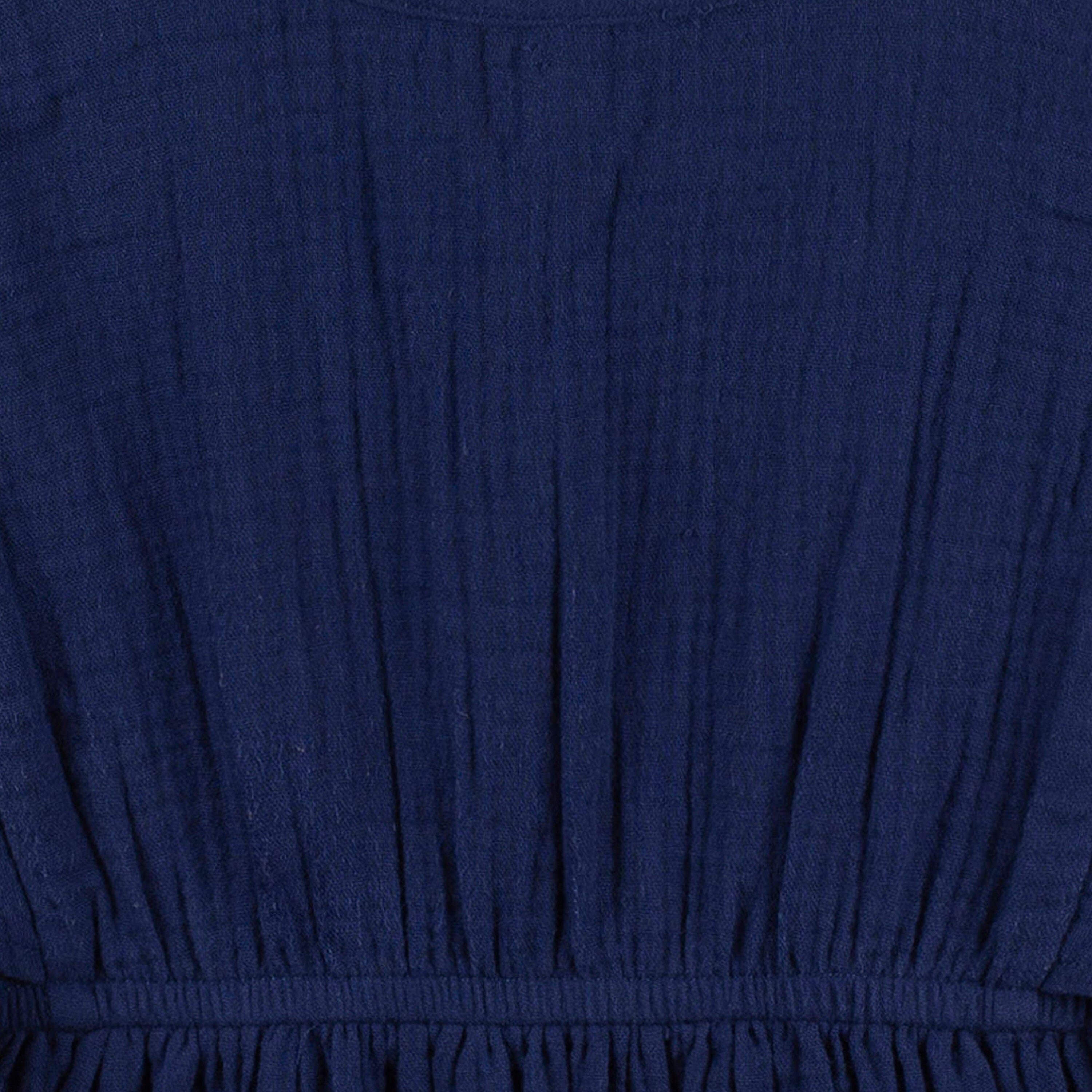 Baby & Toddler Girls Navy Woven Kaftan Coverup