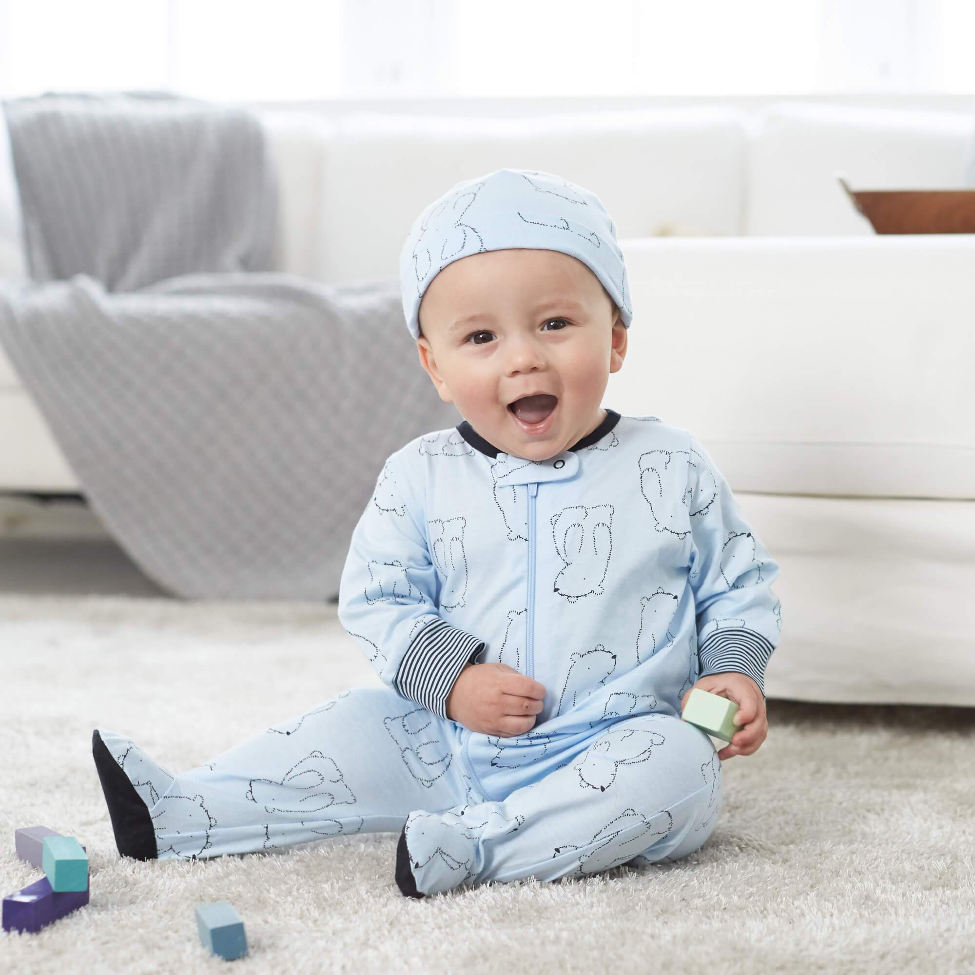 2-Pack Baby Boys Bear Sleep N' Plays