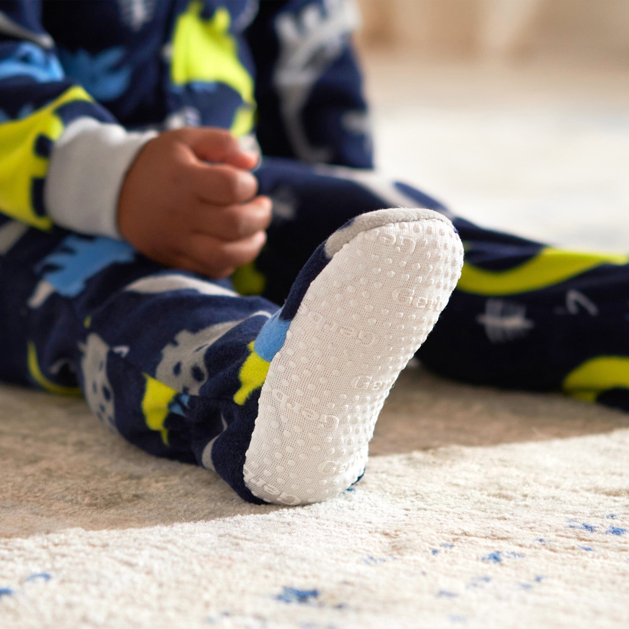 Baby Boys Dinos Fleece Pajamas