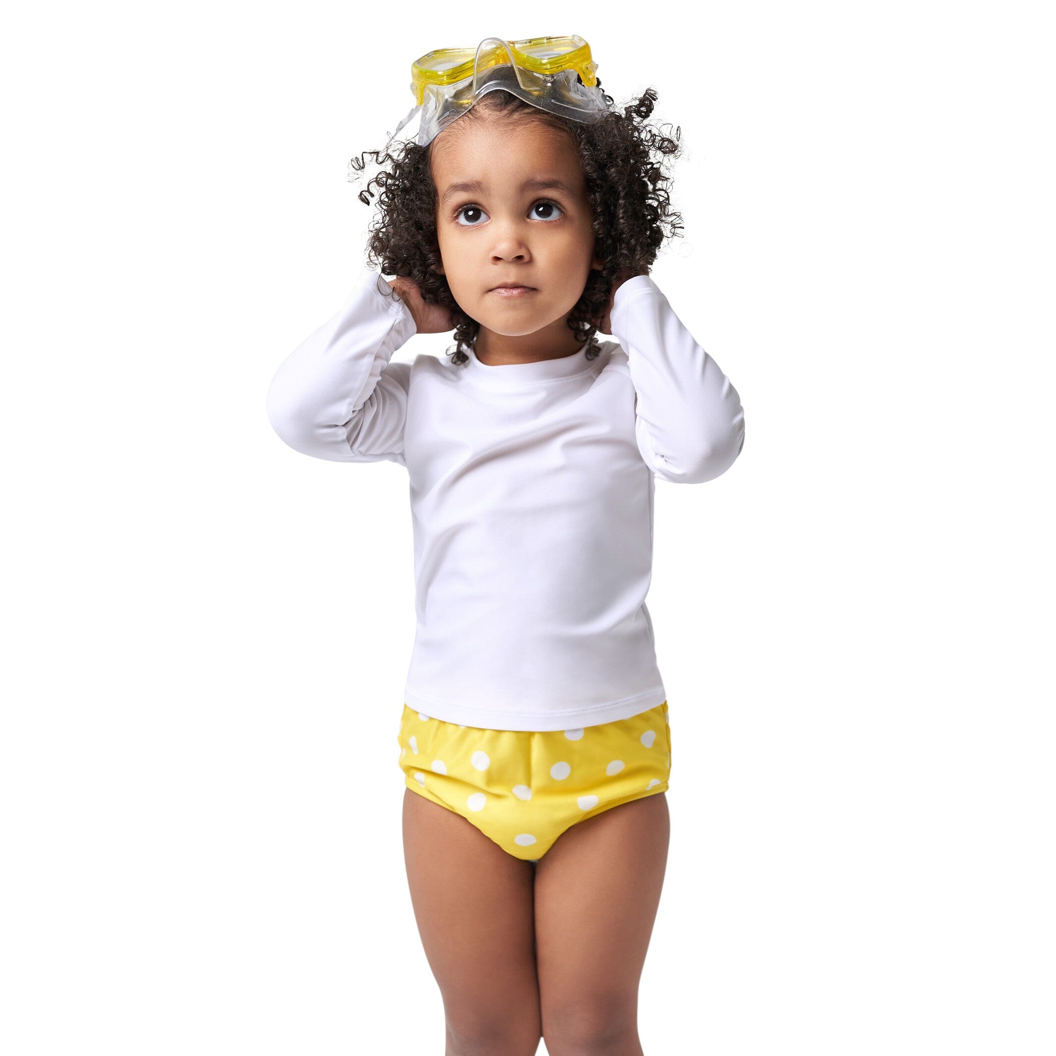 Baby & Toddler Neutral White Rashguard