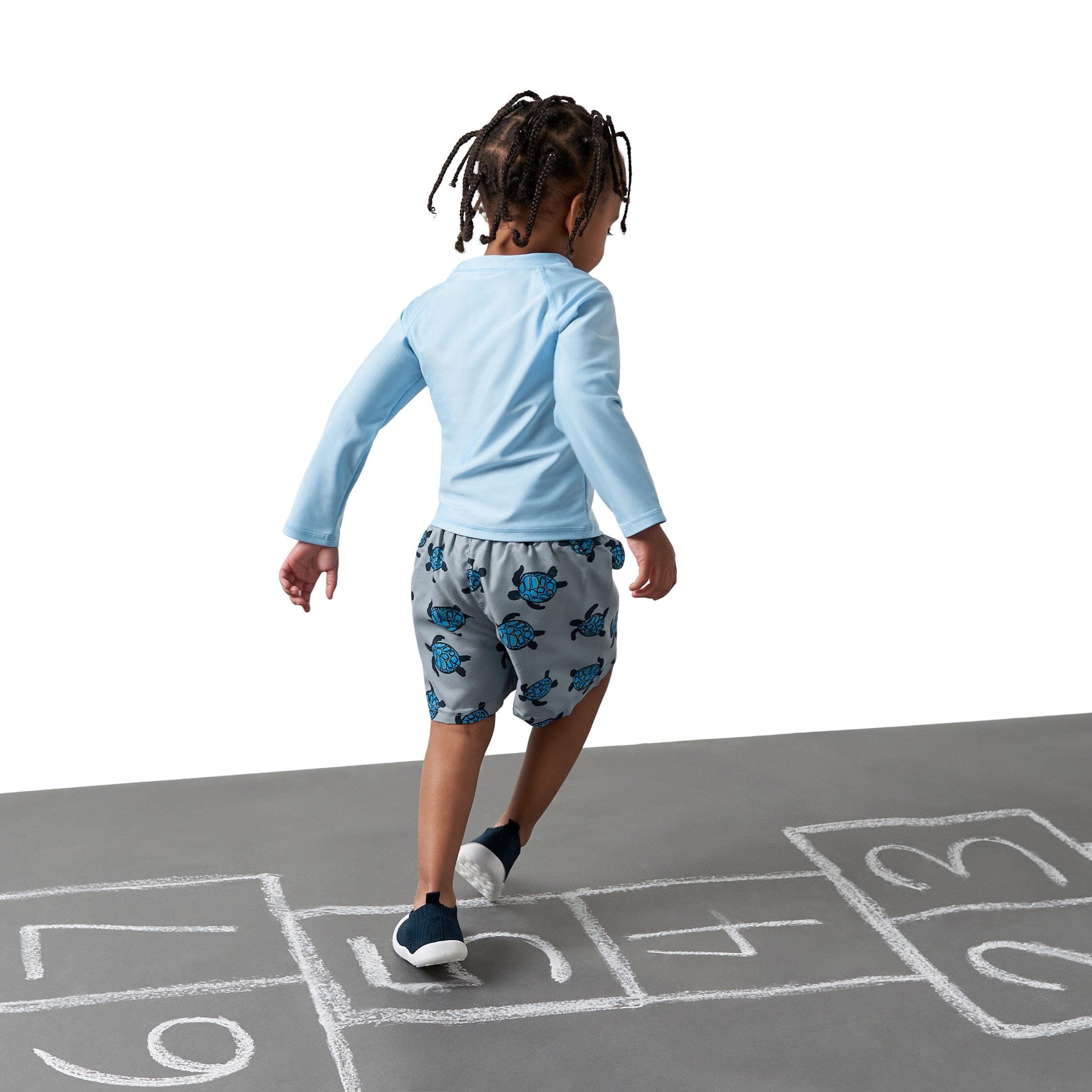 Baby & Toddler Neutral Light Blue Rashguard