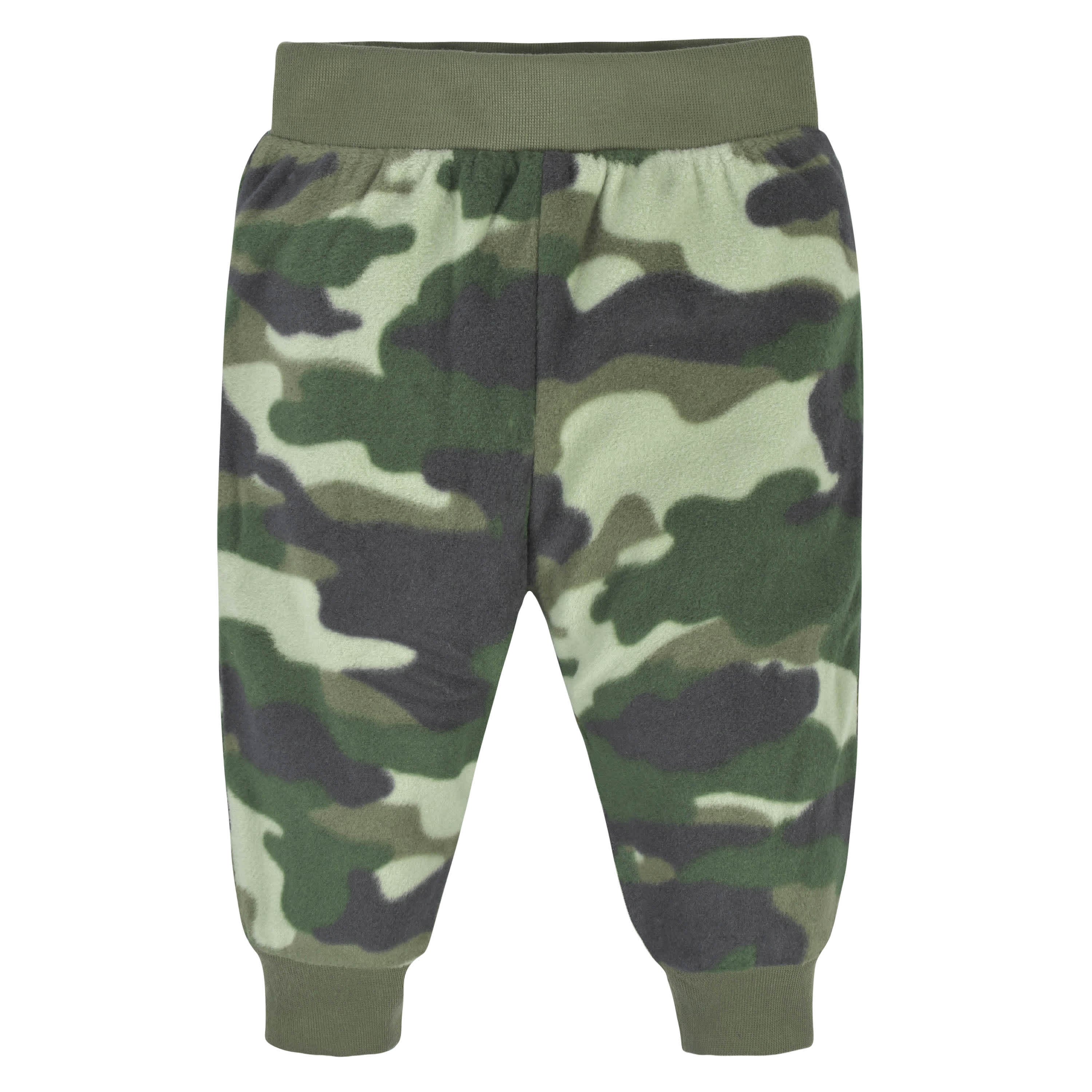 4-Pack Baby Boys Camo Microfleece Pants