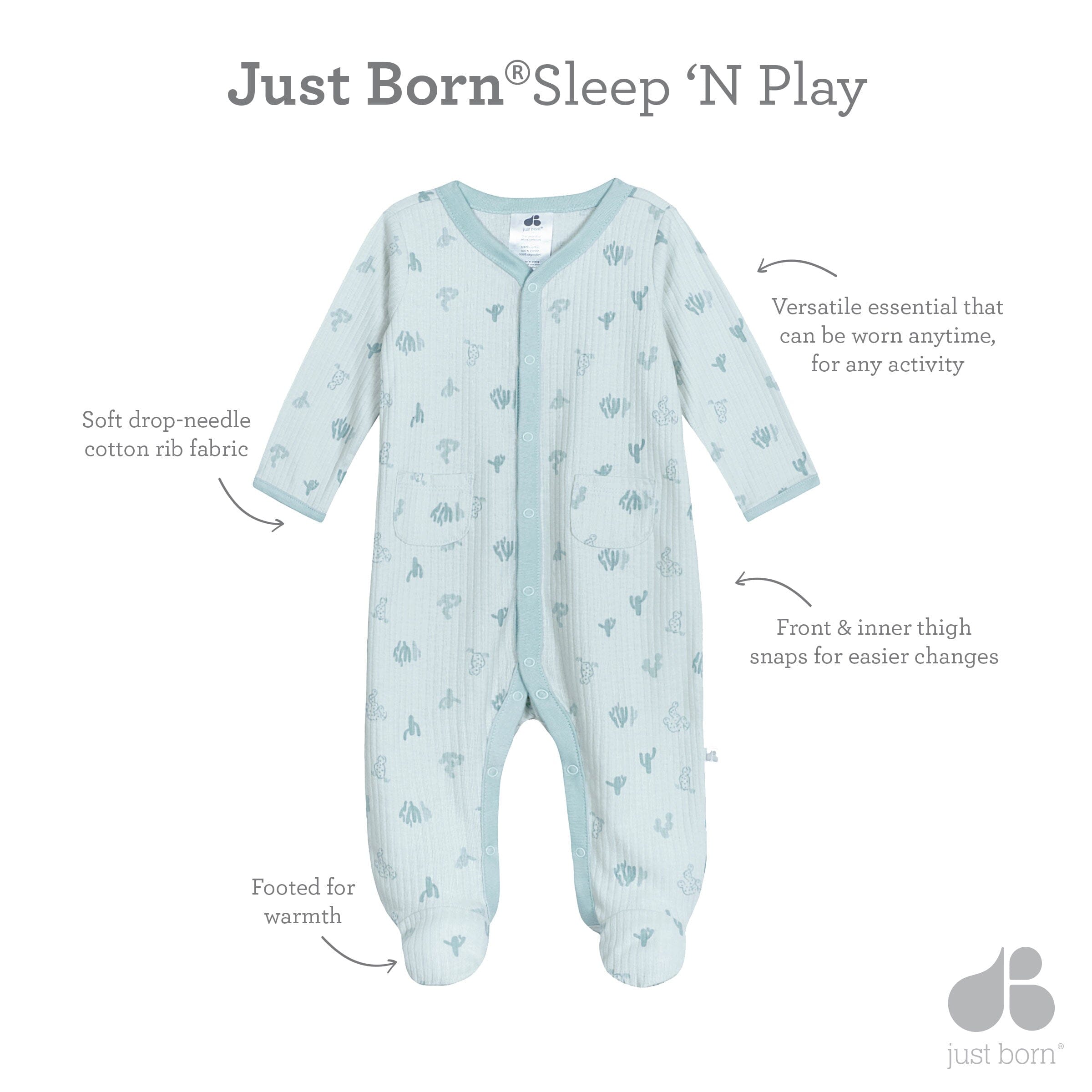 Baby Boys Desert Cactus Sleep 'N Play