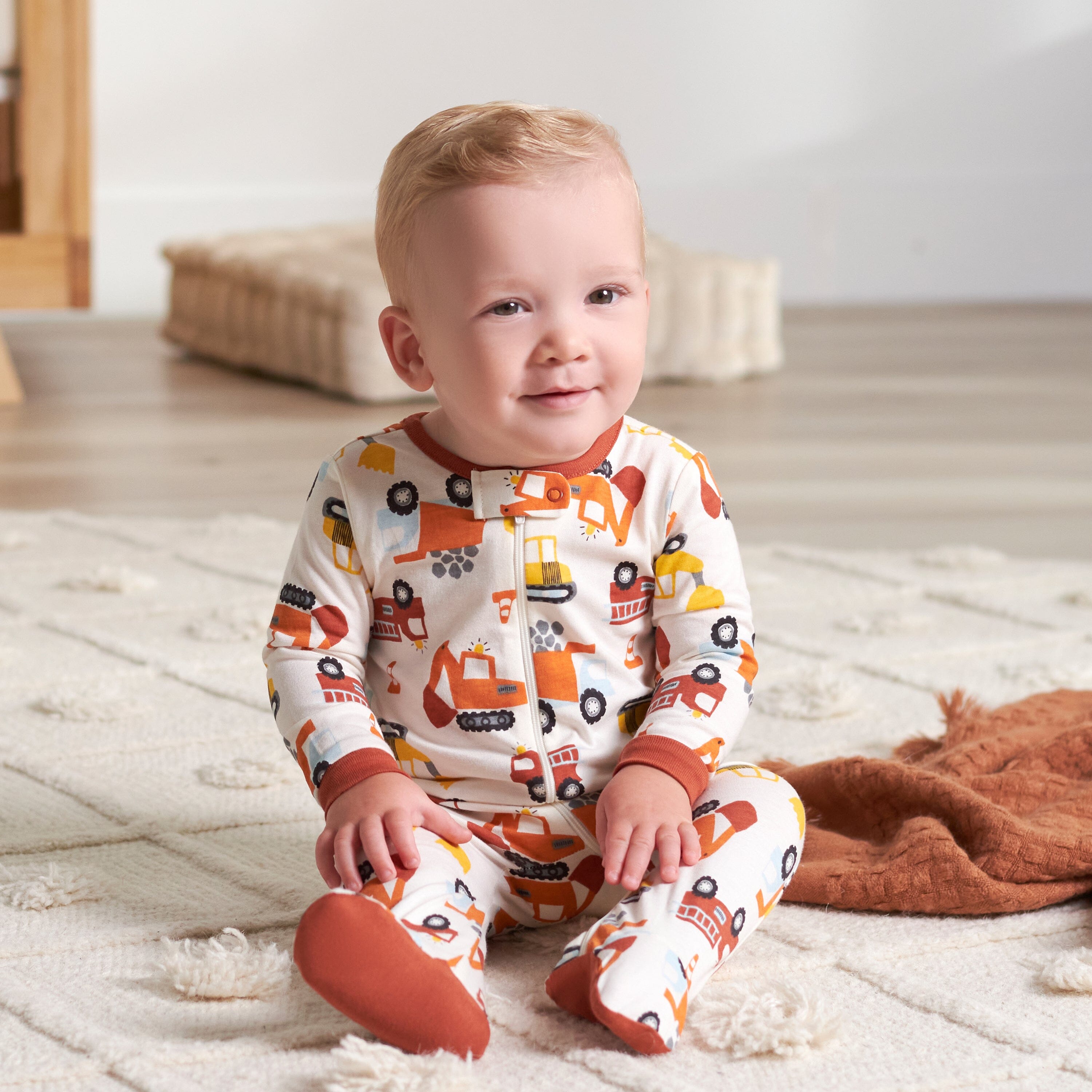 4-Pack Baby Boys Transportation Zone Sleep 'N Plays