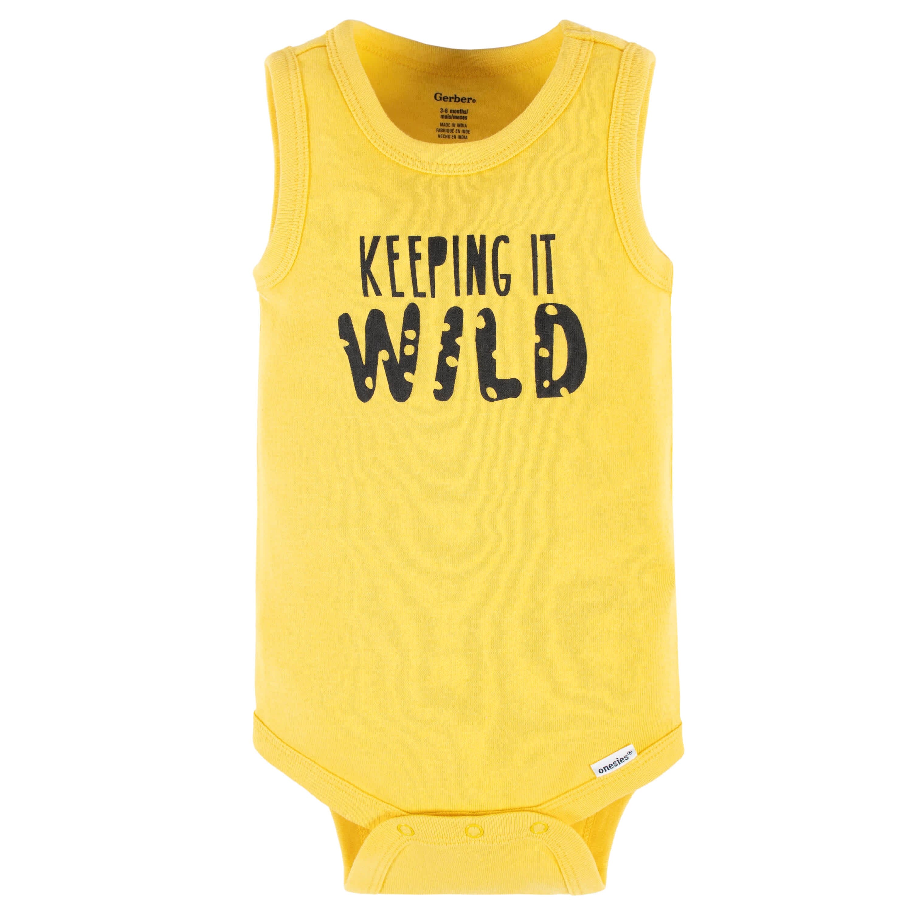 4-Pack Baby Boys Wild At Heart Tank Onesies® Bodysuits