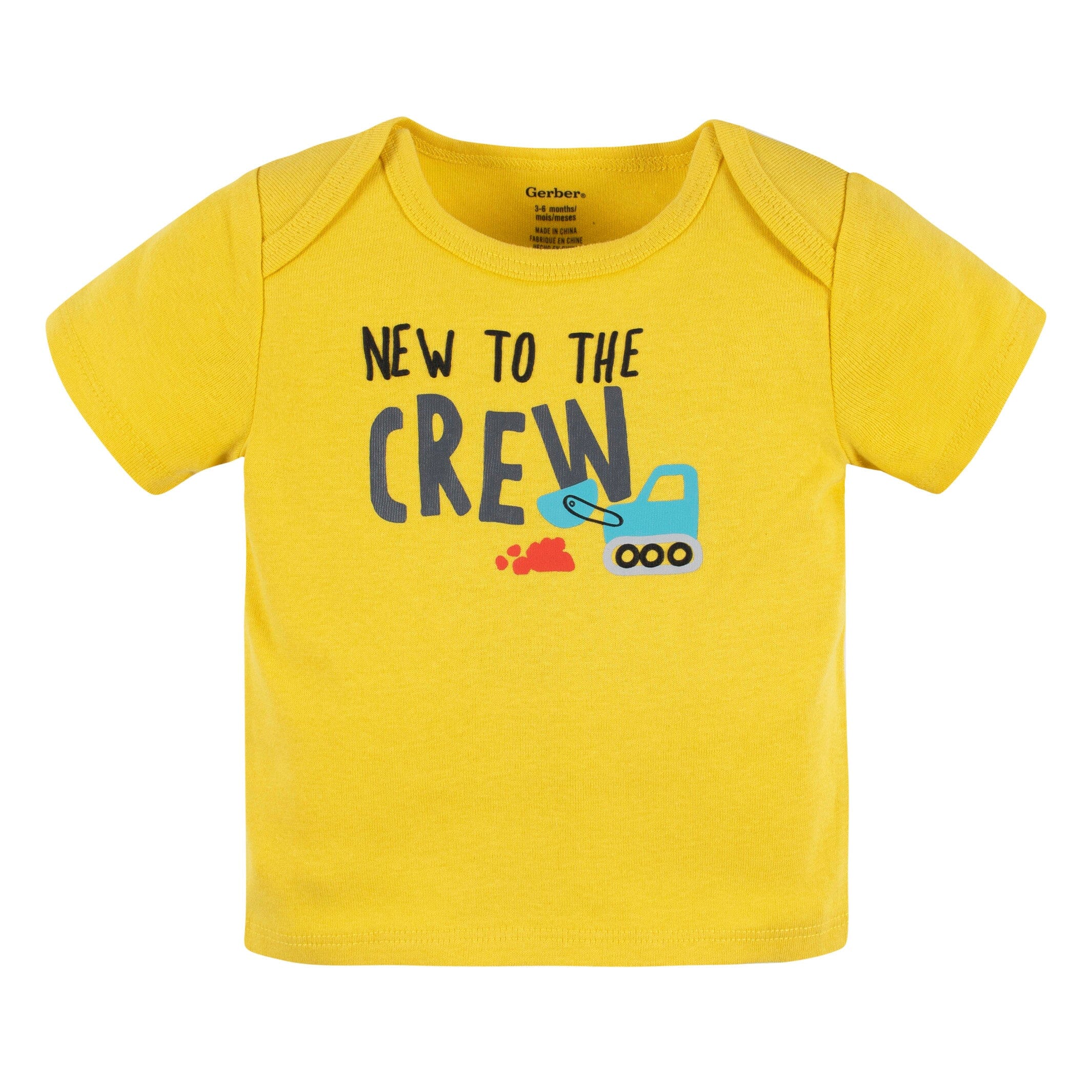 4-Piece Baby Boys Ready To Roll Onesies® Bodysuit, Tee, Shorts & Pant Set