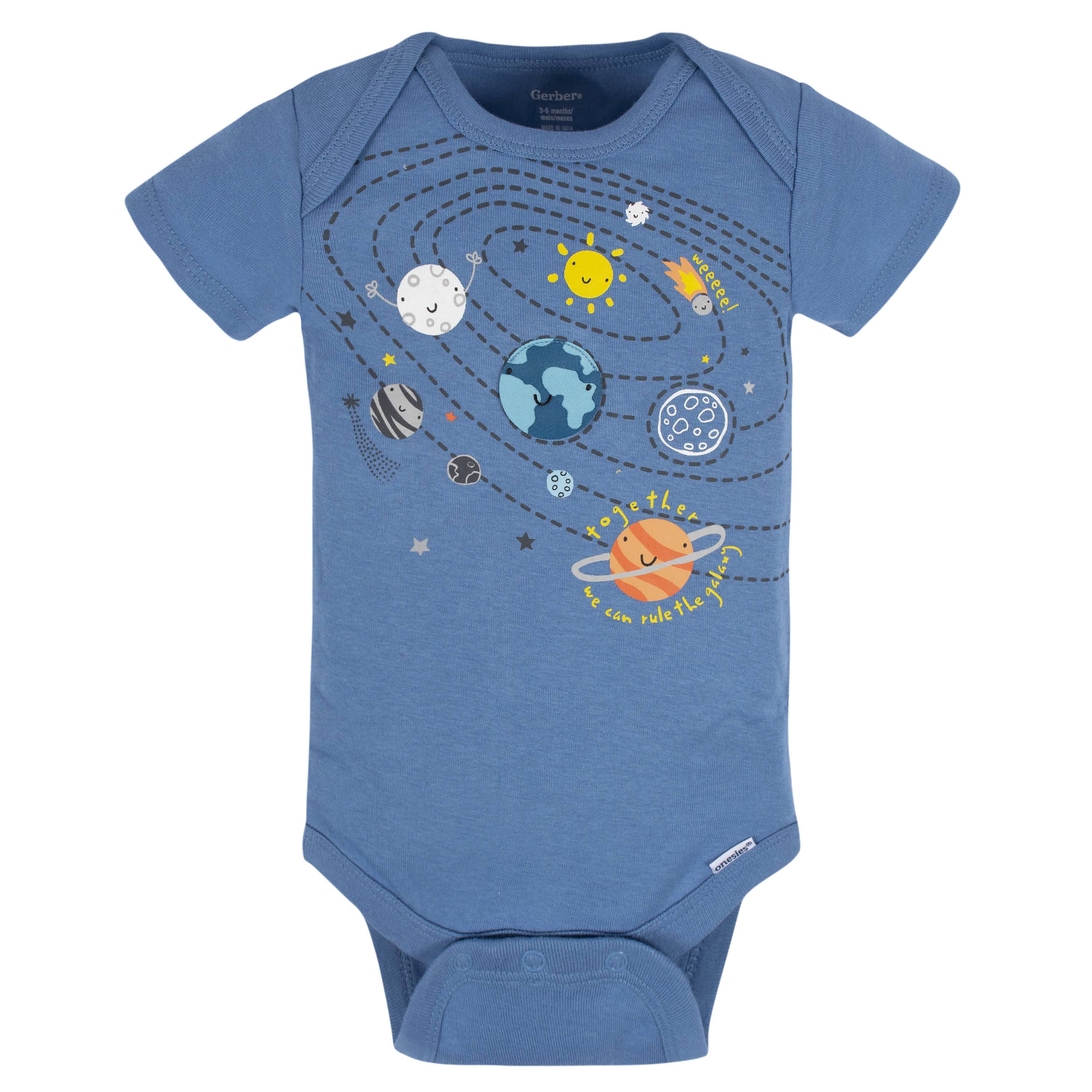 5-Pack Baby Boys Space Explorer Onesies® Bodysuits