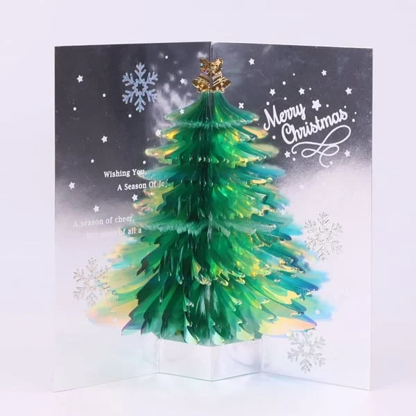 🎁Only $0.99 - The 4th Piece🎄(4PCS/SET) Special 3D Christmas Handmade Cards - BUY 2 SET FREE SHIPPING!!