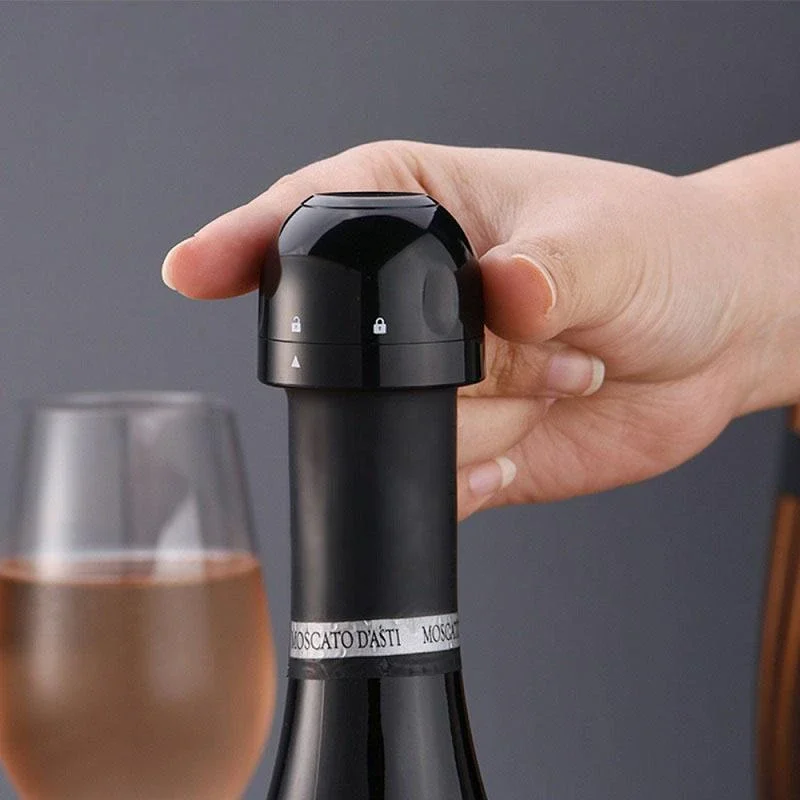 Silicone Sealed Wine. Beer. Champagne Stopper