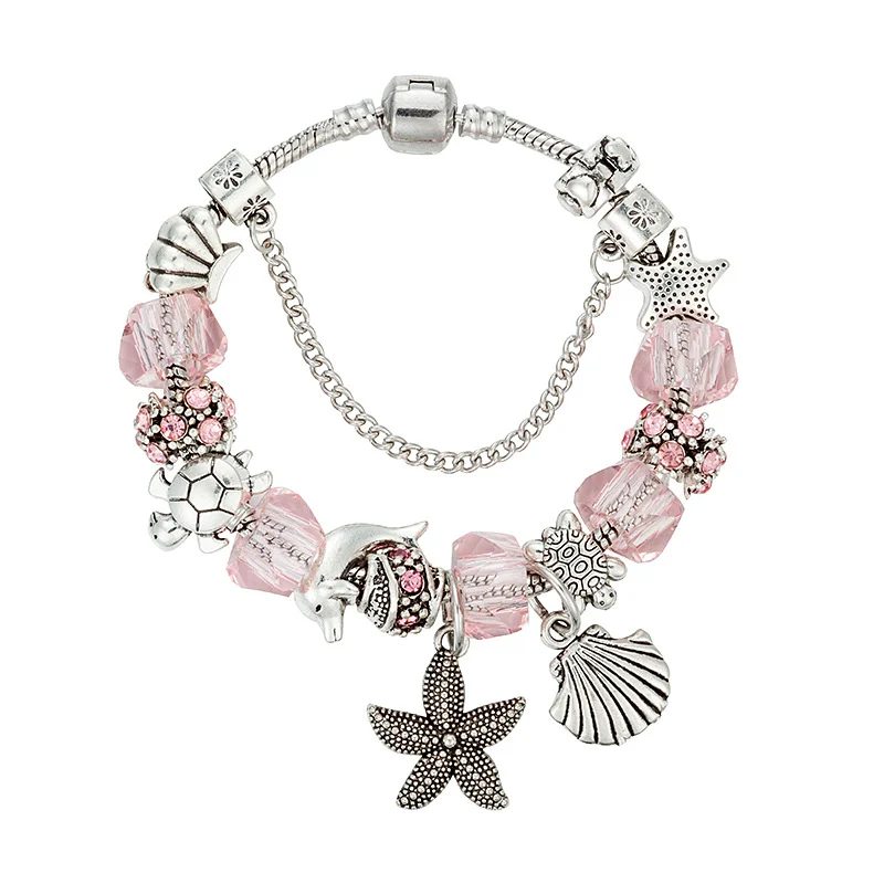 Ocean Series Starfish Dolphin Bracelet