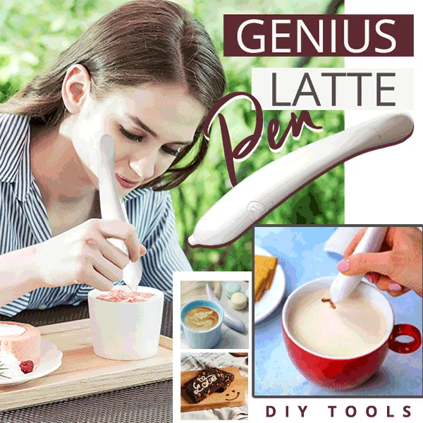 🔥Buy more Save more🔥Electrical Latte Art Pen Coffee Cake Spice Pen
