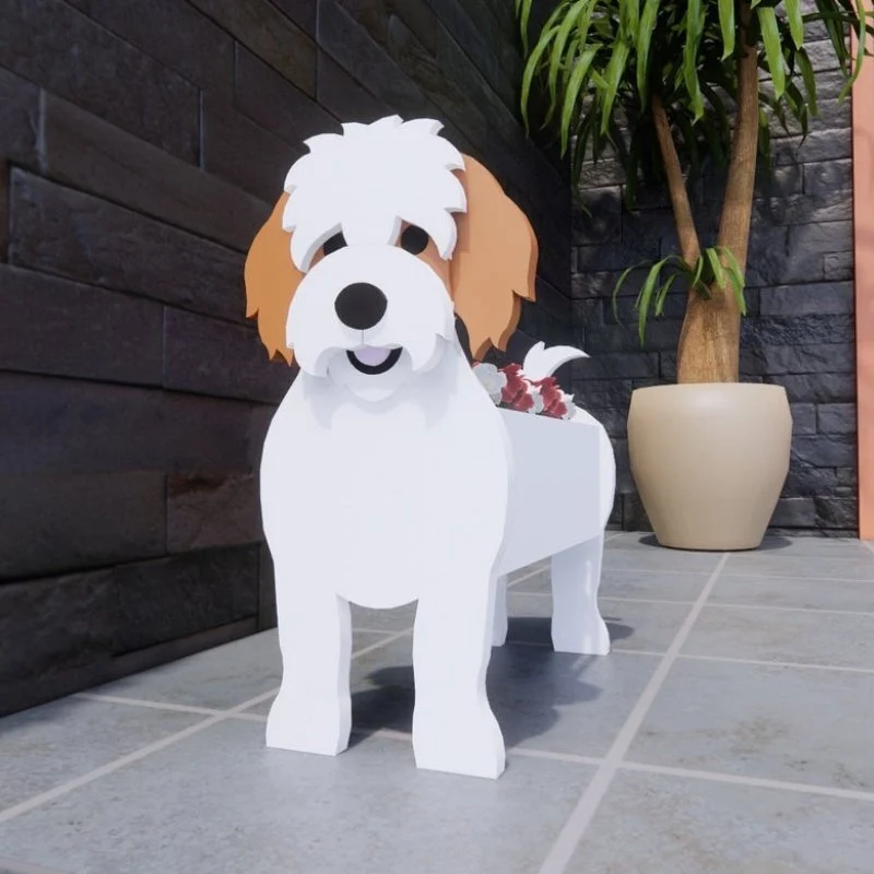 Cavachon Pet Planter