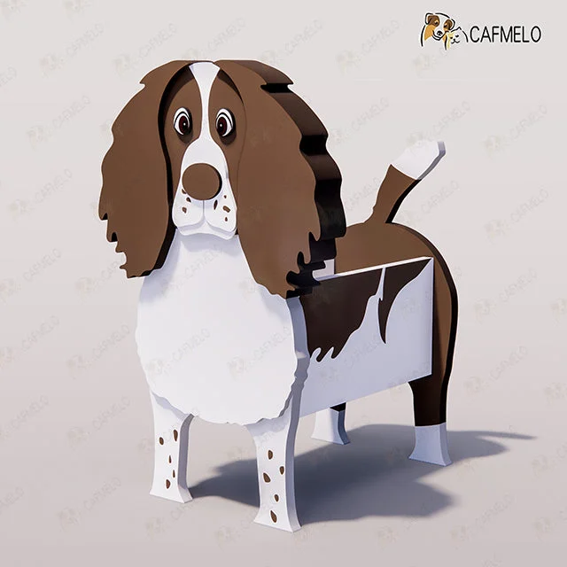 Springer Spaniel Pet Planter