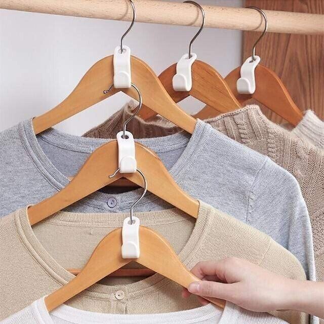 🔥Space-Saving Clothes Hanger Connector(10 PCS/ SET)-BUY 4 FREE SHIPPING