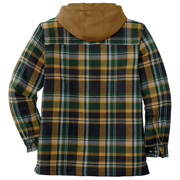 Maplewood Hoodie Flannel Shirt Jacket