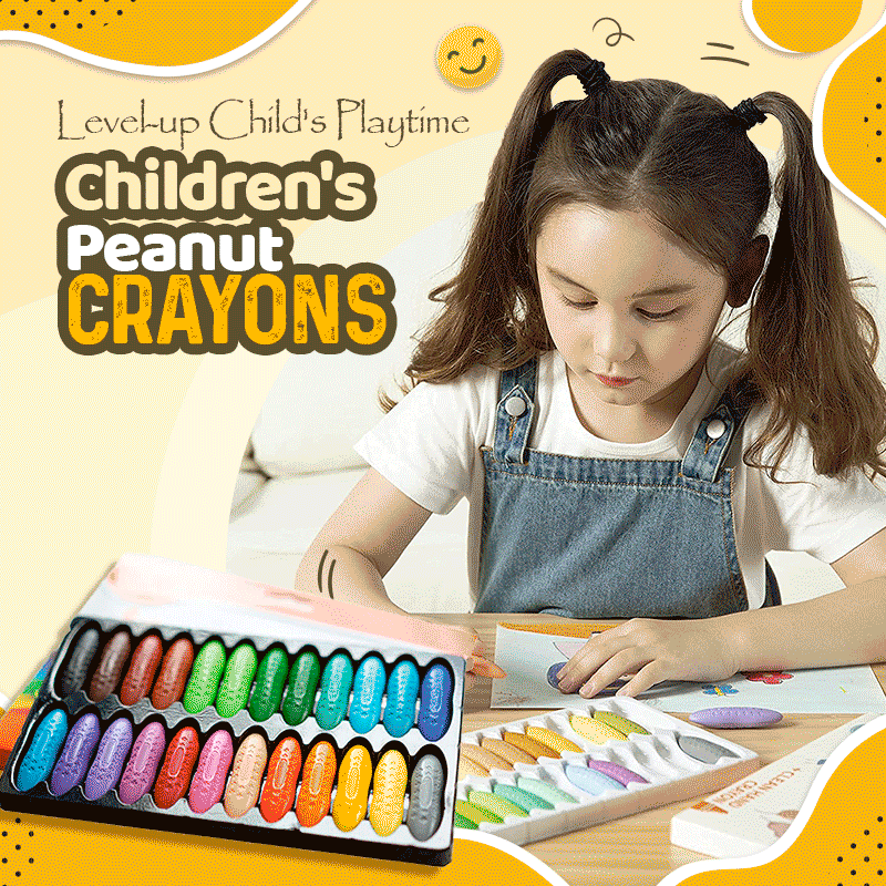 🎁Hot Sale 42% OFF🎁Children's Peanut Crayons
