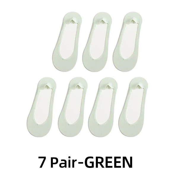 🔥BUY 4 Pairs GET 3 Pairs FREE🔥Invisible Non-slip Ice Silk Socks