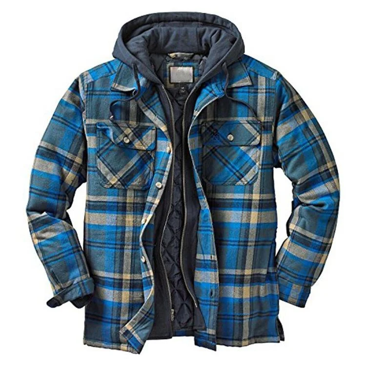 Maplewood Hoodie Flannel Shirt Jacket