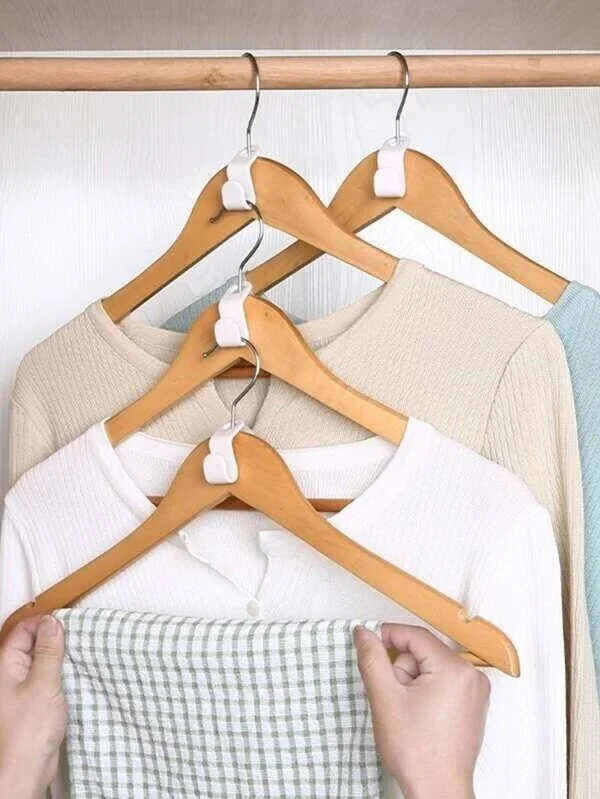 🔥Space-Saving Clothes Hanger Connector(10 PCS/ SET)-BUY 4 FREE SHIPPING