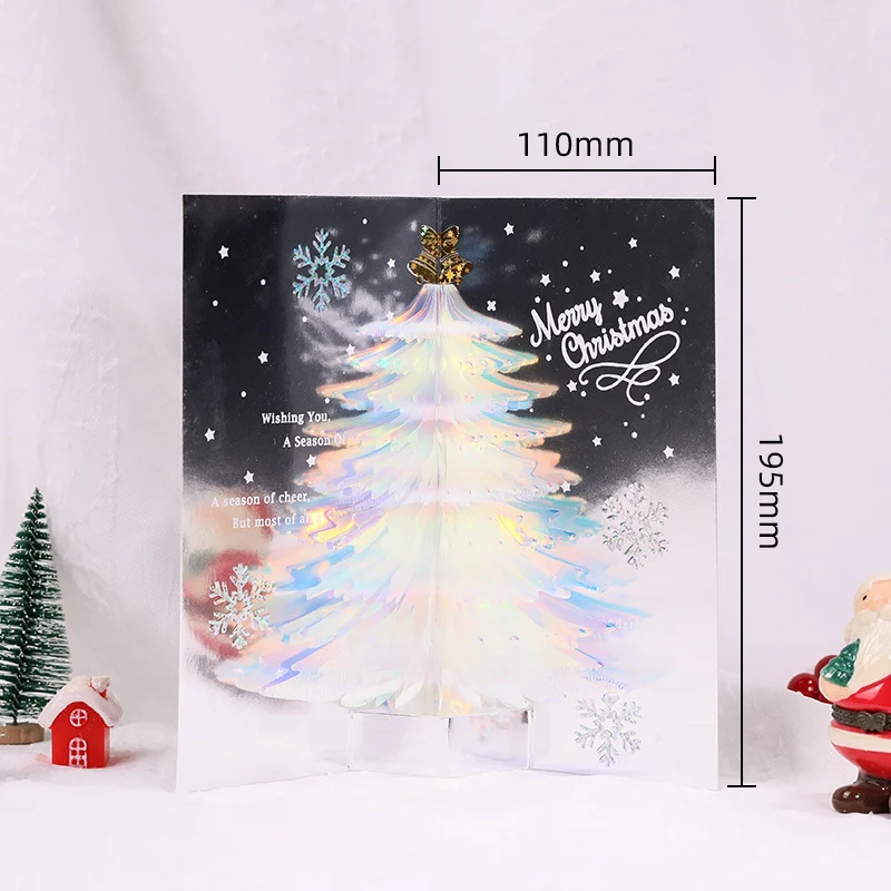 🎁Only $0.99 - The 4th Piece🎄(4PCS/SET) Special 3D Christmas Handmade Cards - BUY 2 SET FREE SHIPPING!!