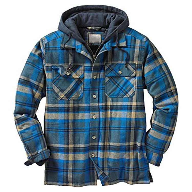 Maplewood Hoodie Flannel Shirt Jacket