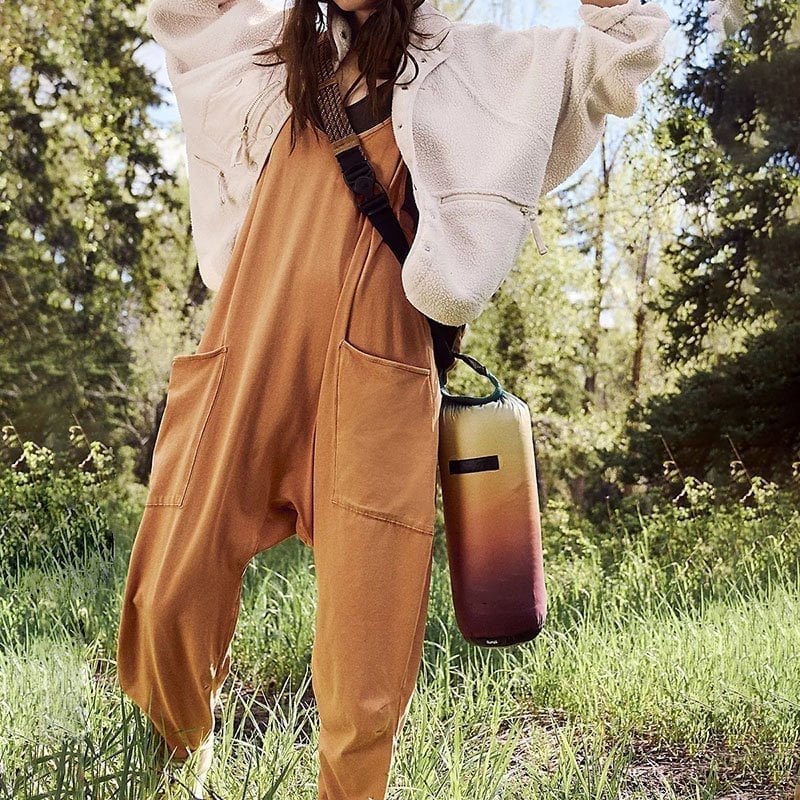 LAST DAY 49% OFF🔥Wide Leg Jumpsuit with Pockets (Buy 2 Free Shipping)