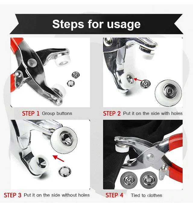 Invisible Seamless Buckle DIY Snap Tool