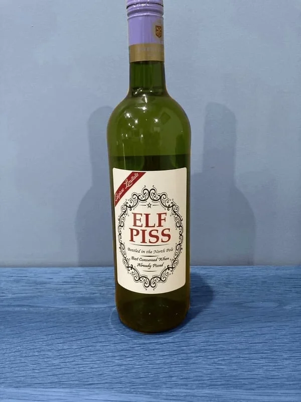 🎄Early Christmas Sale- 48% OFF🎄Christmas Funny Novelty Bottle Labels(5PCS)