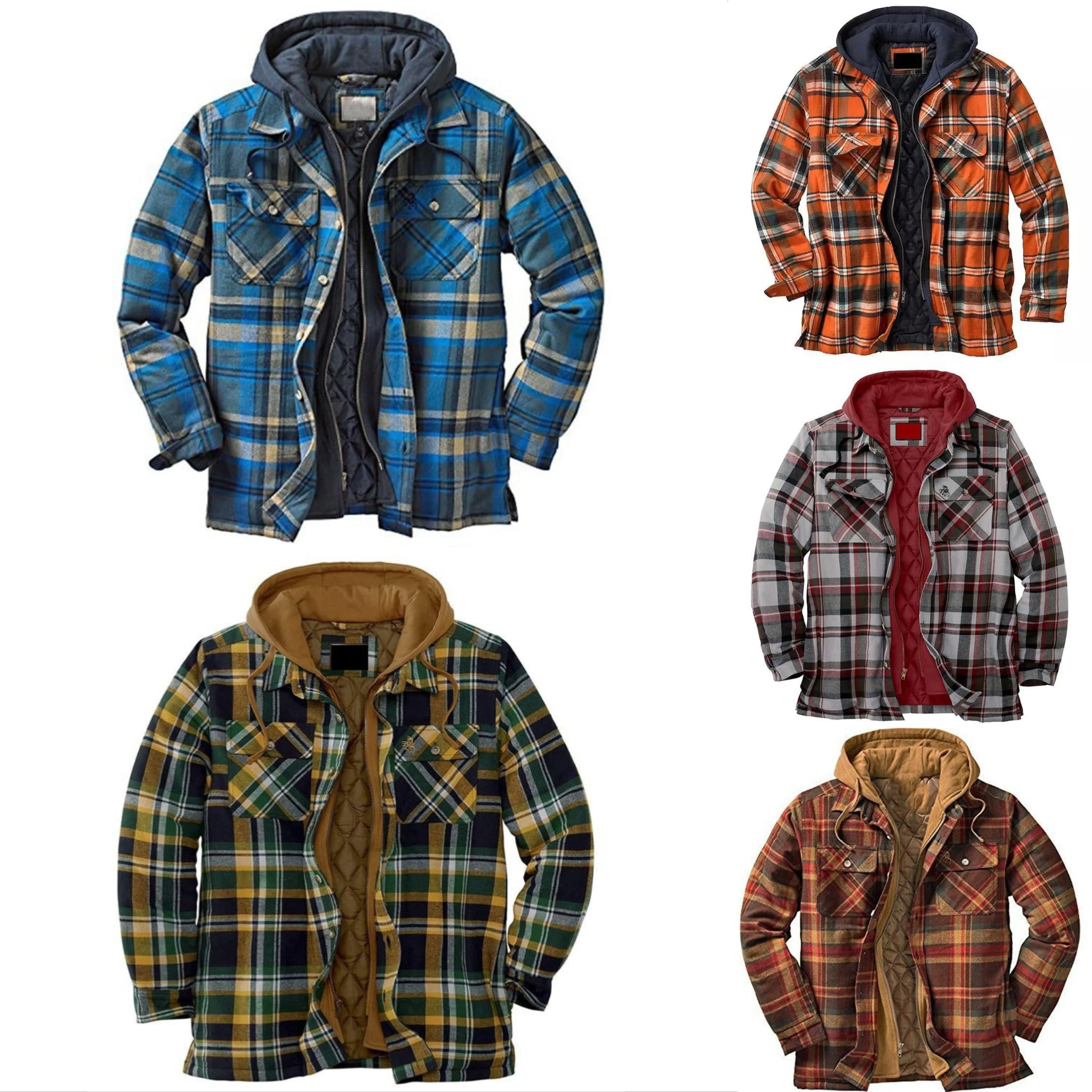 Maplewood Hoodie Flannel Shirt Jacket