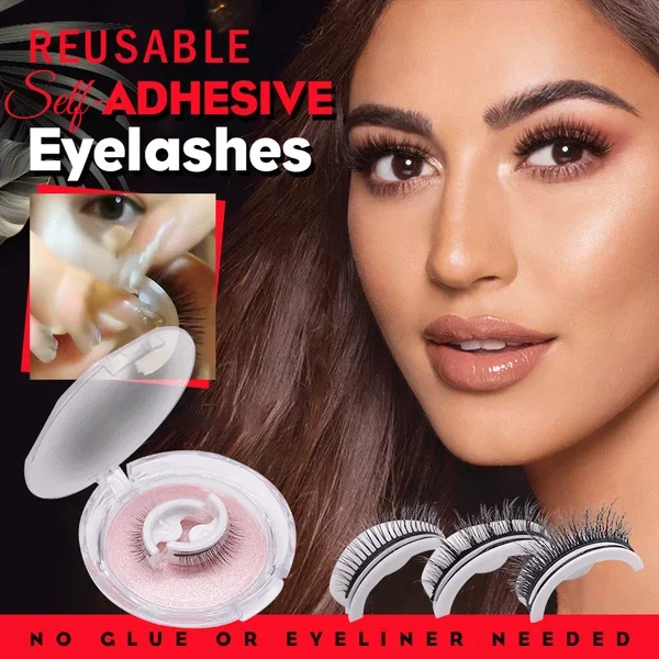Reusable Self-Adhesive Eyelashes🔥Buy 1 Get 1 Free🔥