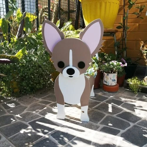 Chihuahua Pet Planter