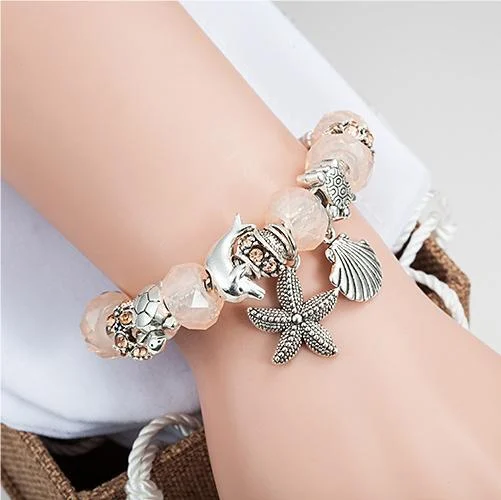 Ocean Series Starfish Dolphin Bracelet