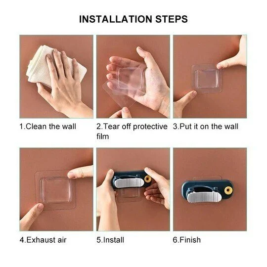 2 In 1 Multi-functional Broom Holder - Buy 4 Free Shipping