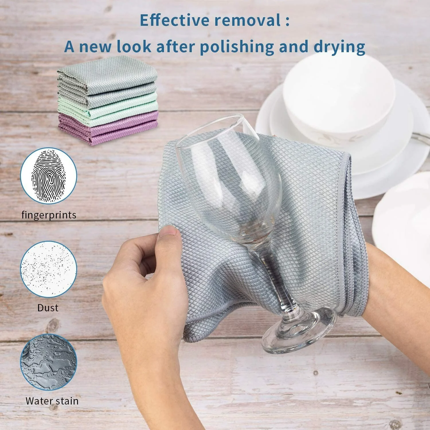 🔥MOTHER'S DAY PROMOTION 50% OFF🔥NEW！FISH SCALE MICROFIBER POLISHING CLEANING CLOTH