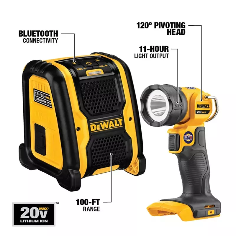 🔥2026🔥 DEWALT 18V Li-Ion Cordless Combo Kit(28-TOOL)