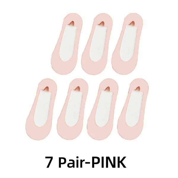 🔥BUY 4 Pairs GET 3 Pairs FREE🔥Invisible Non-slip Ice Silk Socks