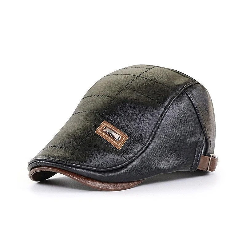 (🔥Hot Sale-70%OFF)- New Trendy Leather Beret