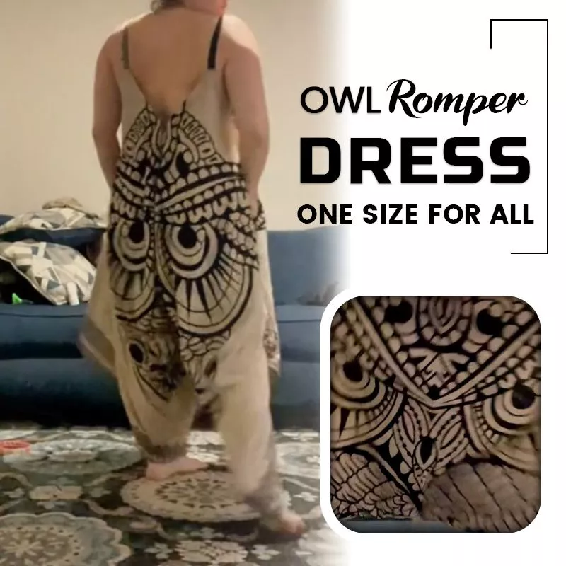 Owl Romper Dress 💥2022 new quirky dress jumpsuit