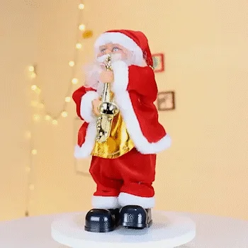 🎄 Electric Santa Claus - saxophone playing