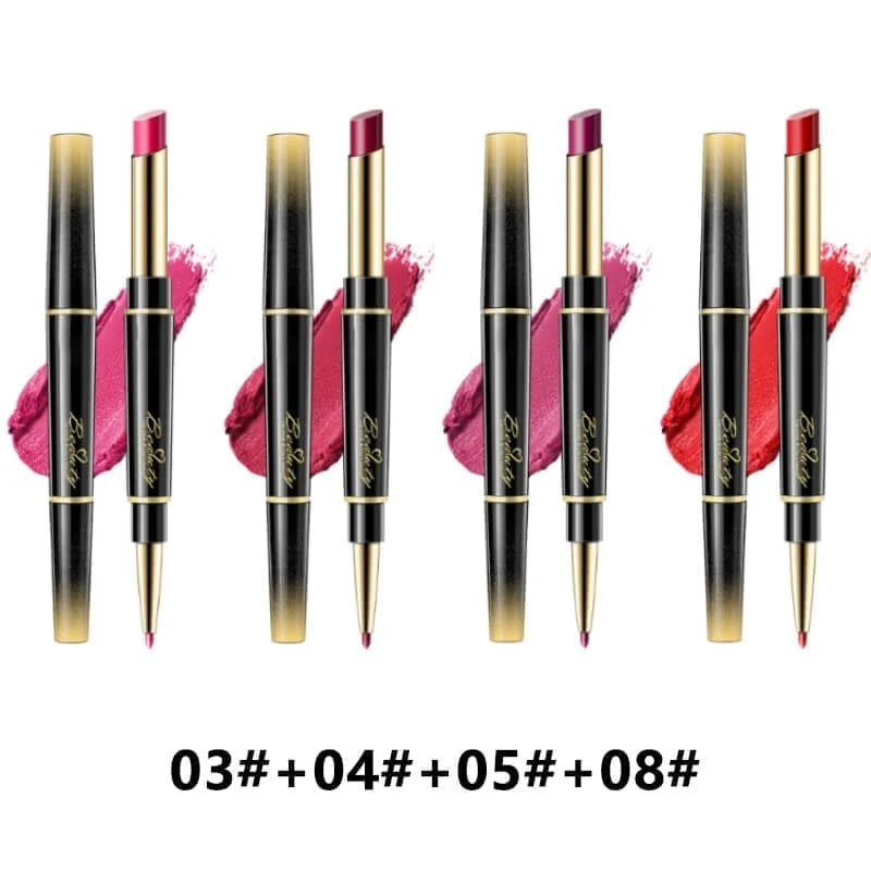 Double-ended Lipstick Automatic Lip Liner Lipstick