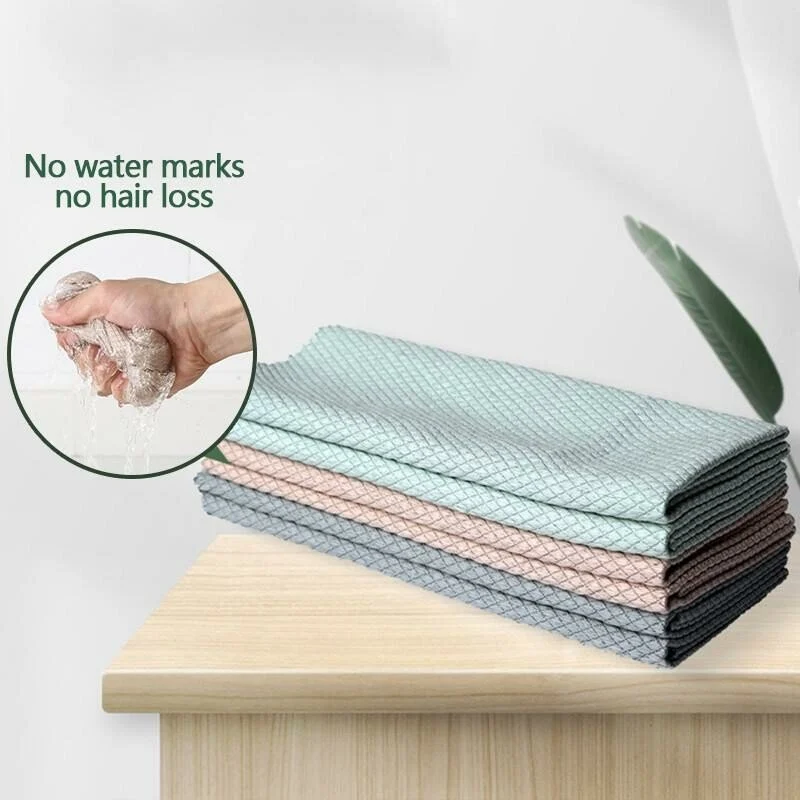 🔥MOTHER'S DAY PROMOTION 50% OFF🔥NEW！FISH SCALE MICROFIBER POLISHING CLEANING CLOTH