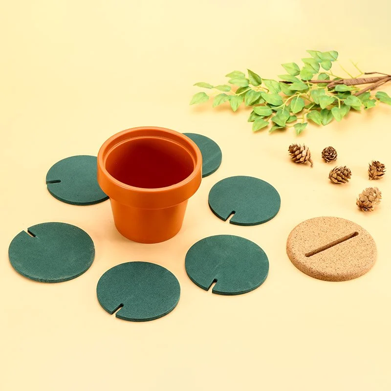 Green Coasters DIY Cactus Coaster