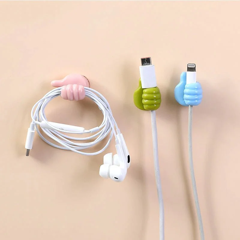 (🔥LAST DAY PROMOTION - SAVE 50% OFF) 10Pcs Creative Thumbs Up Shape Wall Hook