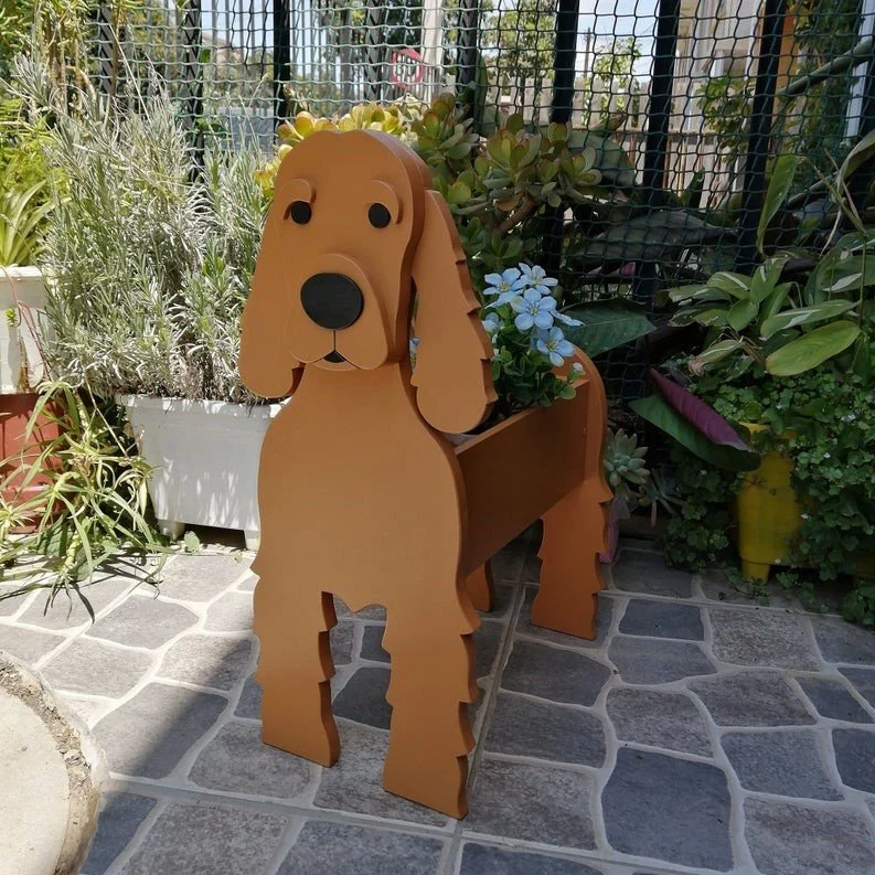 Cocker Spaniel Pet Planter
