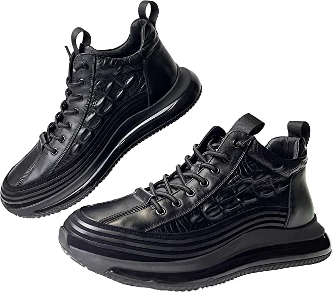 Men's Crocodile Print Height Lifting Non-Slip Casual Sneakers(Buy 2 Free Shipping)