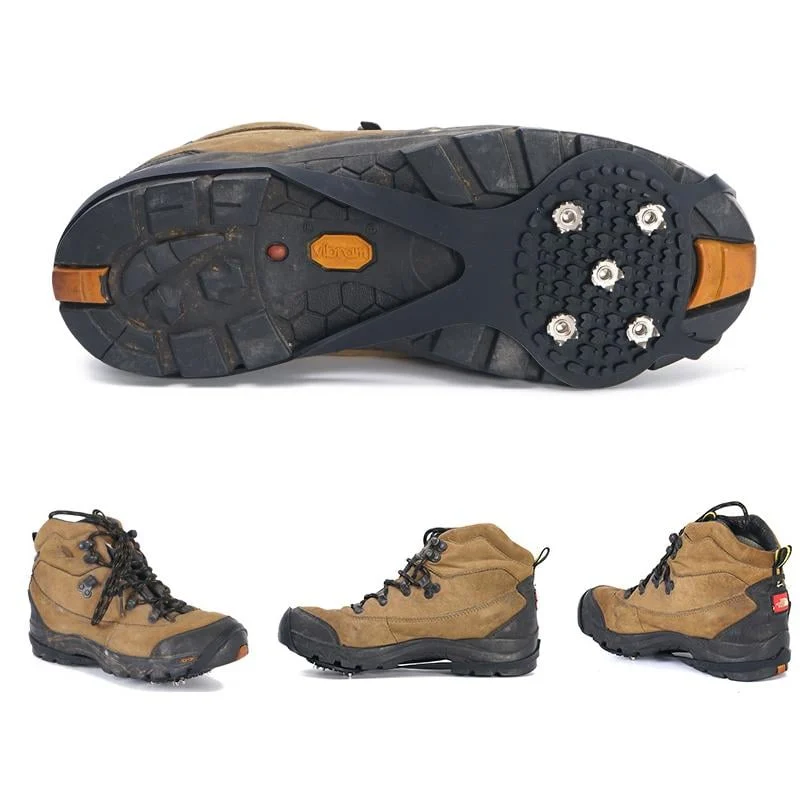 (🔥BUY 2 GET 1 FREE) Traction Cleats Ice Snow Grips Anti Slip Silicone