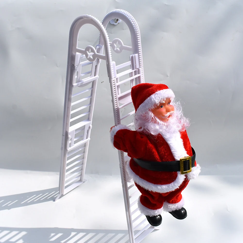 🎄 Electric Santa Claus - climbing ladder air flip