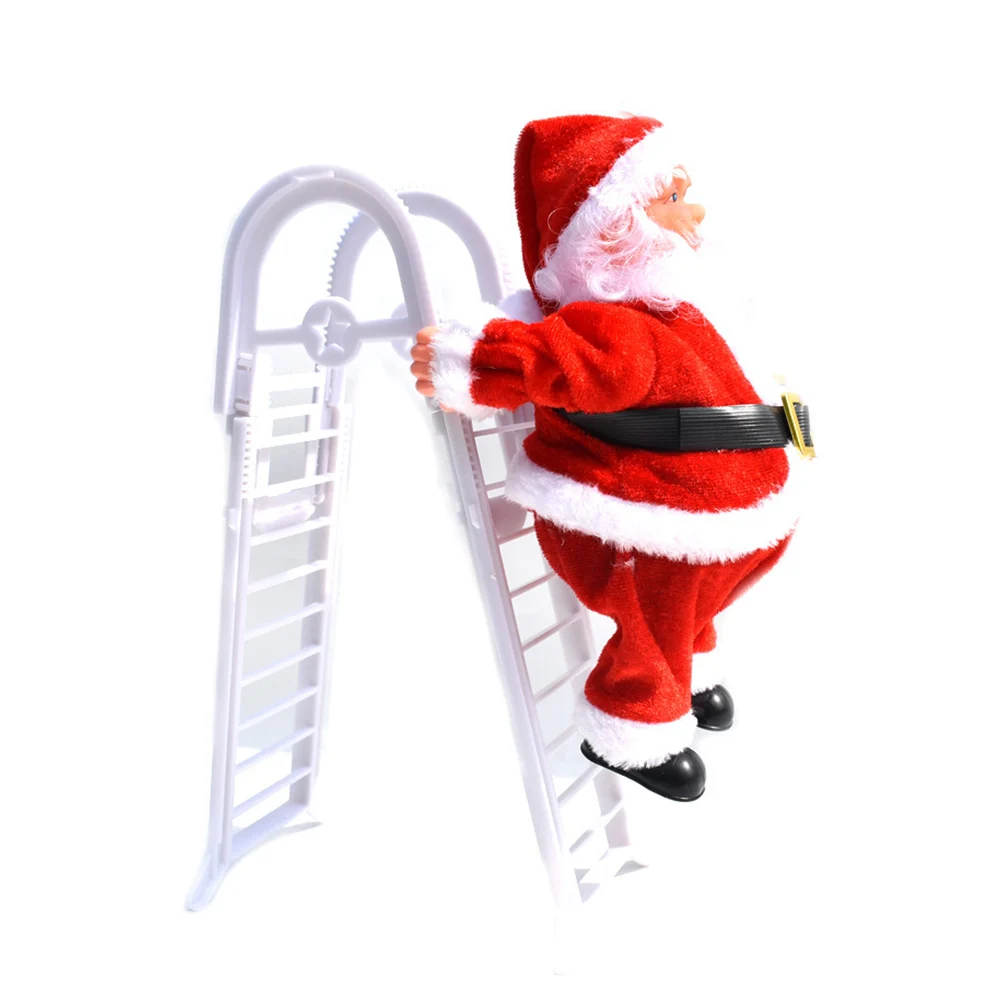 🎄 Electric Santa Claus - climbing ladder air flip