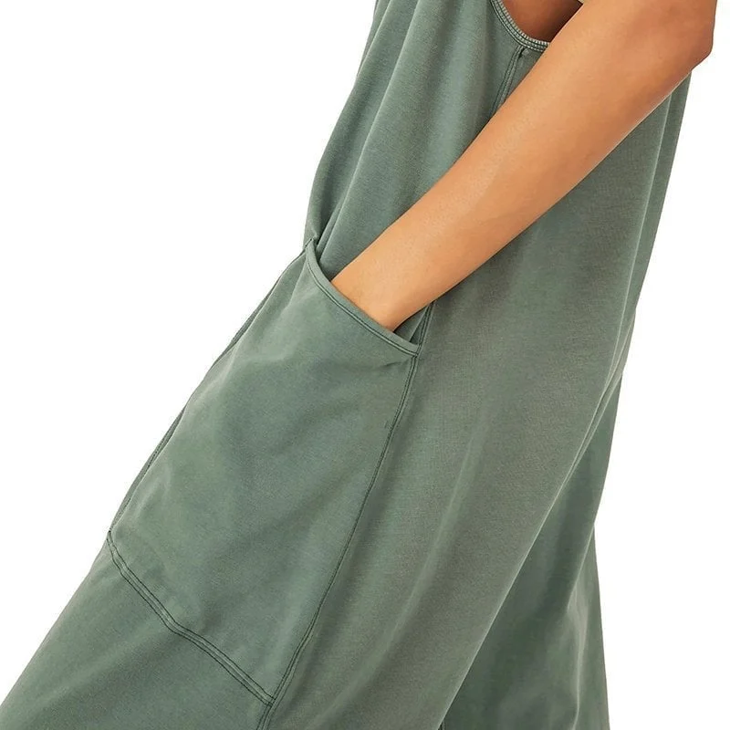 LAST DAY 49% OFF🔥Wide Leg Jumpsuit with Pockets (Buy 2 Free Shipping)