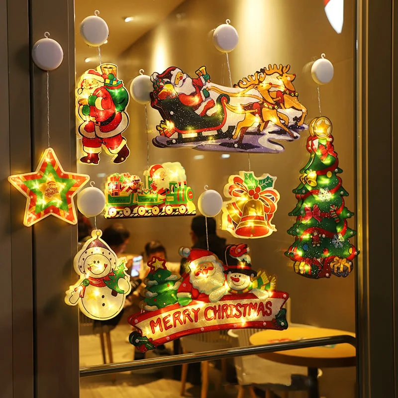 CHRISTMAS PRE-SALE 49%OFF NOW🎄Christmas Window Hanging Lights